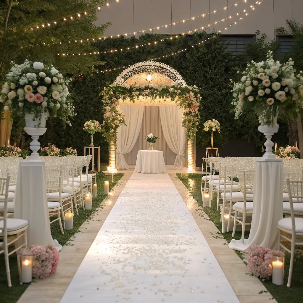 Elegant Wedding Setup